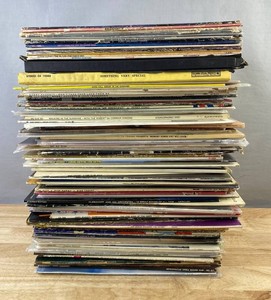 100 Vintage Vinyl Record Album Collection - Miss Peggy Lee, Andre Crouch, Natalie Cole, Danny Davis and the Nashville Brass, Oklahoma, Dawn, Dave Rowland and Sugar, Country Gentlemen, Sheena Easton, Duran Duran, Etc.&nbspC