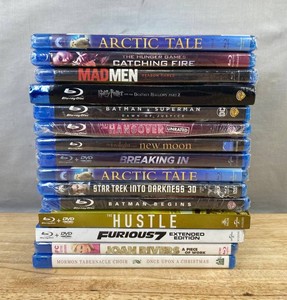 15 Blu-ray Movie &amp TV Collection - Batman v Superman, Mad Men, Harry Potter, Arctic Tale, Mormon Tabernacle Choir, Star Trek, Furious 7, Etc. - Brand New&nbspC