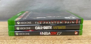 3 Xbox One Video Games - NBA 2K17, Call of Duty WWII, &amp Metal Gear Solid V&nbspC