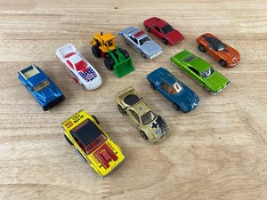 Hot Wheels &amp Assorted Die-Cast Vehicles - Police, Trucks, Muscle Cars, Etc., 10 Total&nbspC