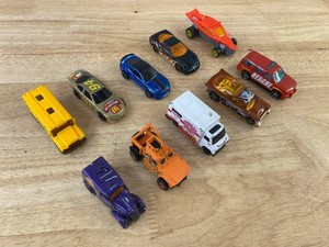 Die-Cast Toy Vehicles - McDonalds, NASCAR, 1996 Corvette, Mattel, Ice Cream Truck, Etc., 10 Total&nbspC