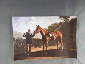 Napoleon Tony Soprano With Pie-O-My Horse Canvas Poster 12 x 18 - Brand New