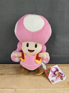 Nintendo Super Mario Toadette Plush 8.5 - Brand New