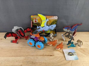 Jurassic World Dinosaur Figures, Plush & Monster Truck - Brand New