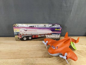 Revell 40 Tanker 132 Model & Green Toys Orange Fire Plane, $30 Retail - Brand New