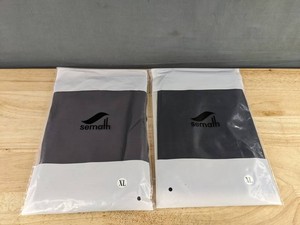 Semath Womens Tank Tops, Size XL, Grey and Black, 2 Total - Brand New