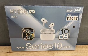 H7000 Series 10 Smart Watch & Earbuds, $299.00 Retail - Brand New