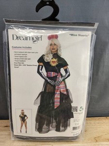 Dreamgirl Miss Muerte Costume, Womens Size Medium - Brand New