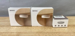 EZVALO LED Rechargeable Touch Puck Lights, 2 Total, & Motion Sensor Light - Brand New