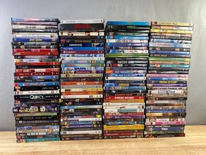 140 DVD Movie and TV Collection - The SpongeBob Movie, The Sopranos, Friends, Cars, Shrek 2, The Smurfs 2, Law &amp Order SVU, Quincy, The Office, The Blind Side, Pride &amp Prejudice, Etc.&nbspC