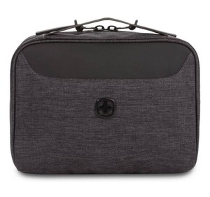 Swissgear 2-in-1 Toiletry Tech Kit with Pullout Wet Bag, Grey - Brand New