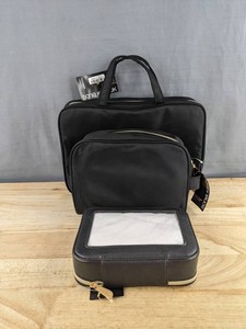 Sonia Kashuk Black Makeup &amp Travel Bags, 3 Total - Brand New&nbspB