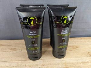 Seven Sons Mens Face Wash 5 Oz, 4 Total - Brand New B