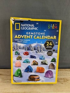 National Geographic STEM Gemstone Advent Calendar - Brand New