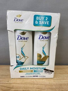Dove Ultra Care Daily Moisture Shampoo &amp Conditioner, 12 fl. oz. Each - New&nbspB