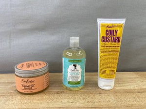 SheaMoisture Curling Gel Souffle, Camille Rose Hydrating Shampoo, Miss Jessie Coily Custard, $40 Retail - Brand New&nbspB