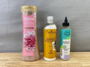 Caress Daily Silk Body Wash, SheaMoisture Raw Shea Butter Body Lotion &amp Carols Daughter Born to Repair Treatment - New&nbspB
