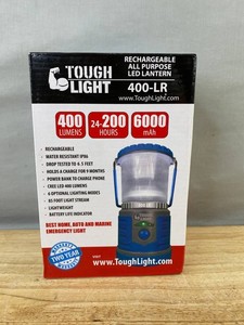 Tough Light 400-LR Rechargeable LED Lantern - Brand New