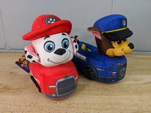PAW Patrol Marshall & Chase Slippers Childrens Size 7-8 - Brand New P