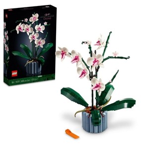 LEGO Botanicals Orchid - Artificial Indoor Flowers 608 Piece Building Set, 10311 - Brand New