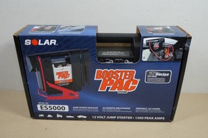 Solar ES5000 Booster Pac Jump Starter - Untested