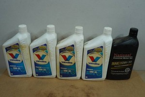 Assorted Motor Oil - 5 Quarts