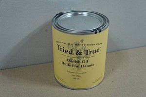 1 Quart Tried & True Danish Oil