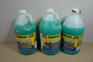 3 Rain-X Bug Remover Windshield Washer Fluid