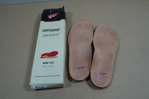 Red Wing Copperguard Work Orthotics Insoles - Mens Size 8