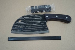 Damascus Style Blade Cleaver Knife