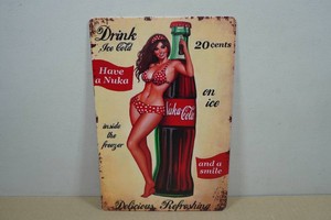 Vintage Style Metal Sign - Coca-Cola