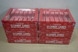 6 12-Packs of Peppermint Candy Canes