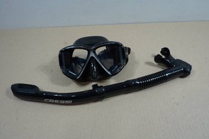 Cressi Pano 4 Adult Snorkel Combo