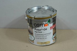 2.5 Liter Osmo Polyx-Oil High Solid for Wood Floors and Furniture - ClearMatte