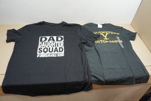 2 Mens Graphic T-Shirts - XXL & M