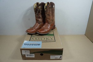 Smoky Mountain Mens Danville Square Toe Boots - Size 8D