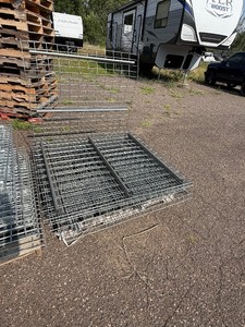 7 Pallet Rack Wire Shelves -