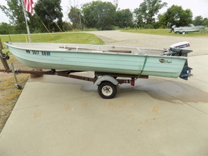 1972 Boat  Motor  Trailer Package