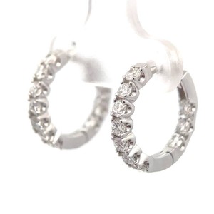 1 Carat Diamond Inside-Out Hoop Earrings VIDEO
