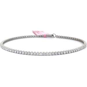Classic 1.85 Carat Diamond Tennis Bracelet in 14k White Gold $2,495 Retail VIDEO