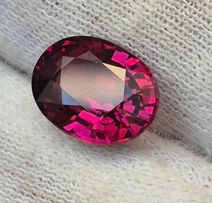 3.92 Carat Natural Purplish Pink Garnet Retail Value $588 VIDEO