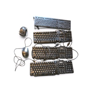 4 Keyboards  2 Mice