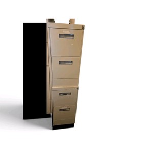 2 Two Drawer Lateral Filing Cabinets