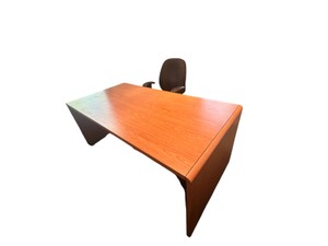 Matching Executive Office Desk, Credenza & Task Chair
