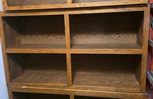 Vintage Bookshelf Solid Wood