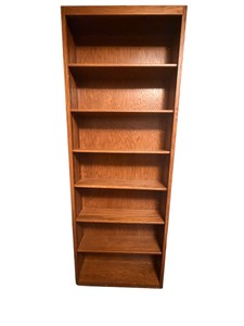 Woodgrain Office Bookcase  7 Shelf