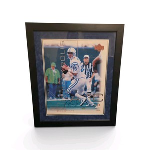 Autographed Payton Manning Framed Art