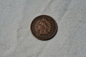 1906 INDIAN HEAD PENNY