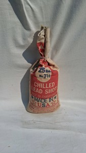 25LB BAG OF LEAD SHOT, SIZE 7 12