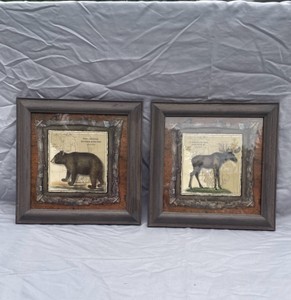 WEXTFORD HOME MOOSE & BEAR PRINT